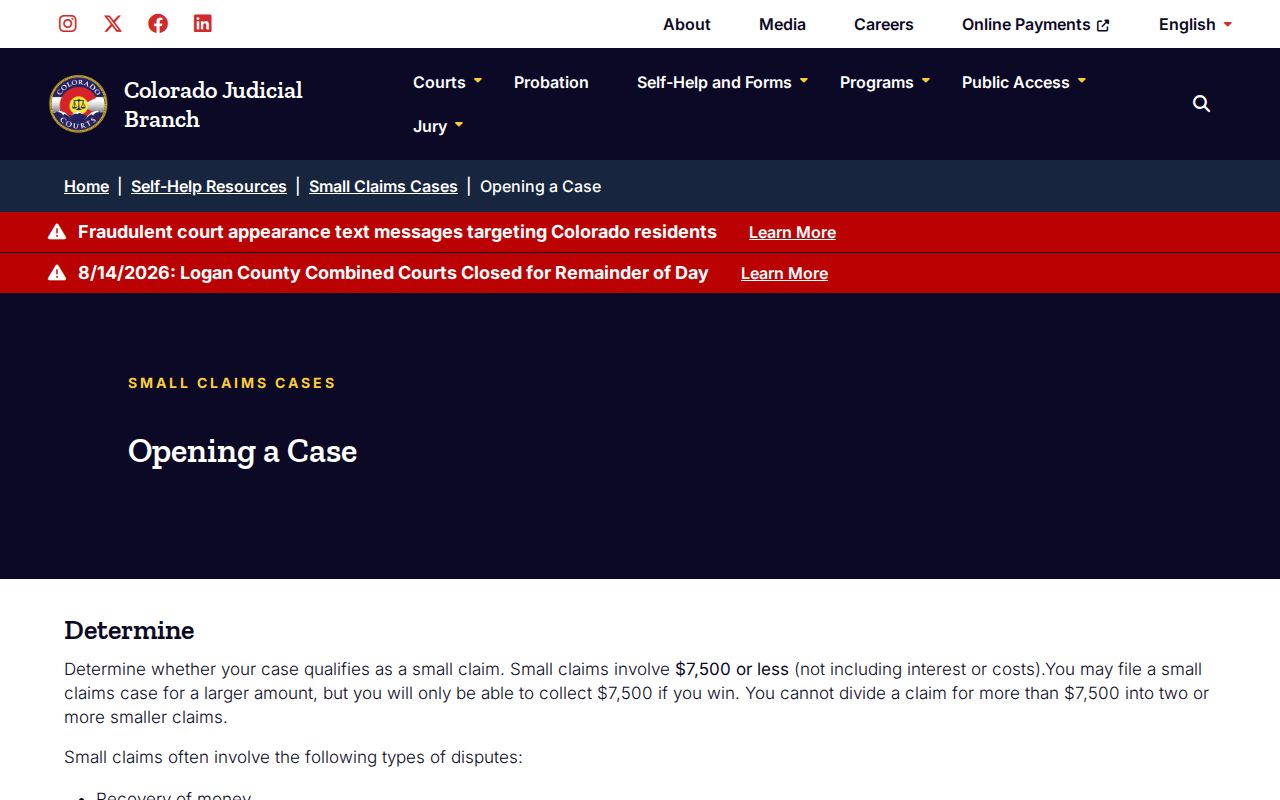 Sedgwick County civil court docket opening a case resource