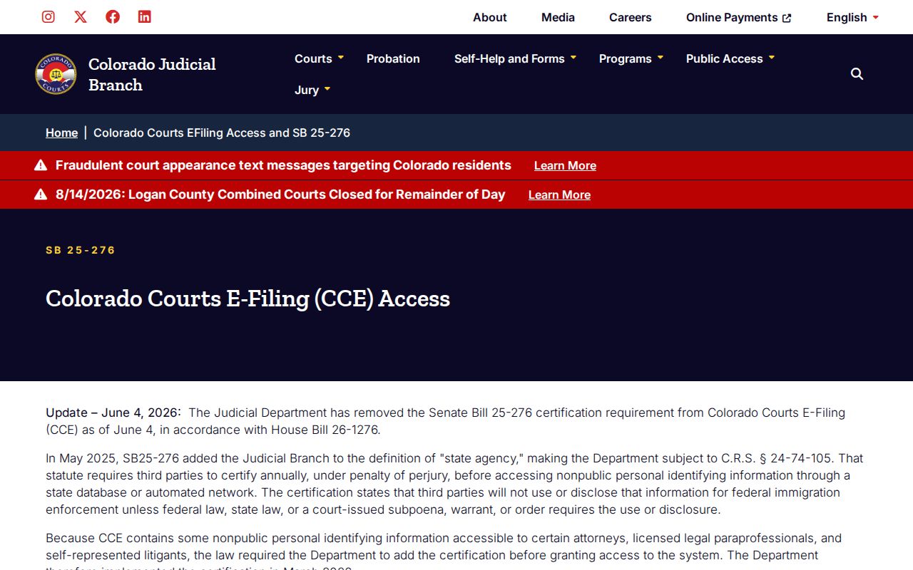 Sedgwick County docket search e-filing access changes