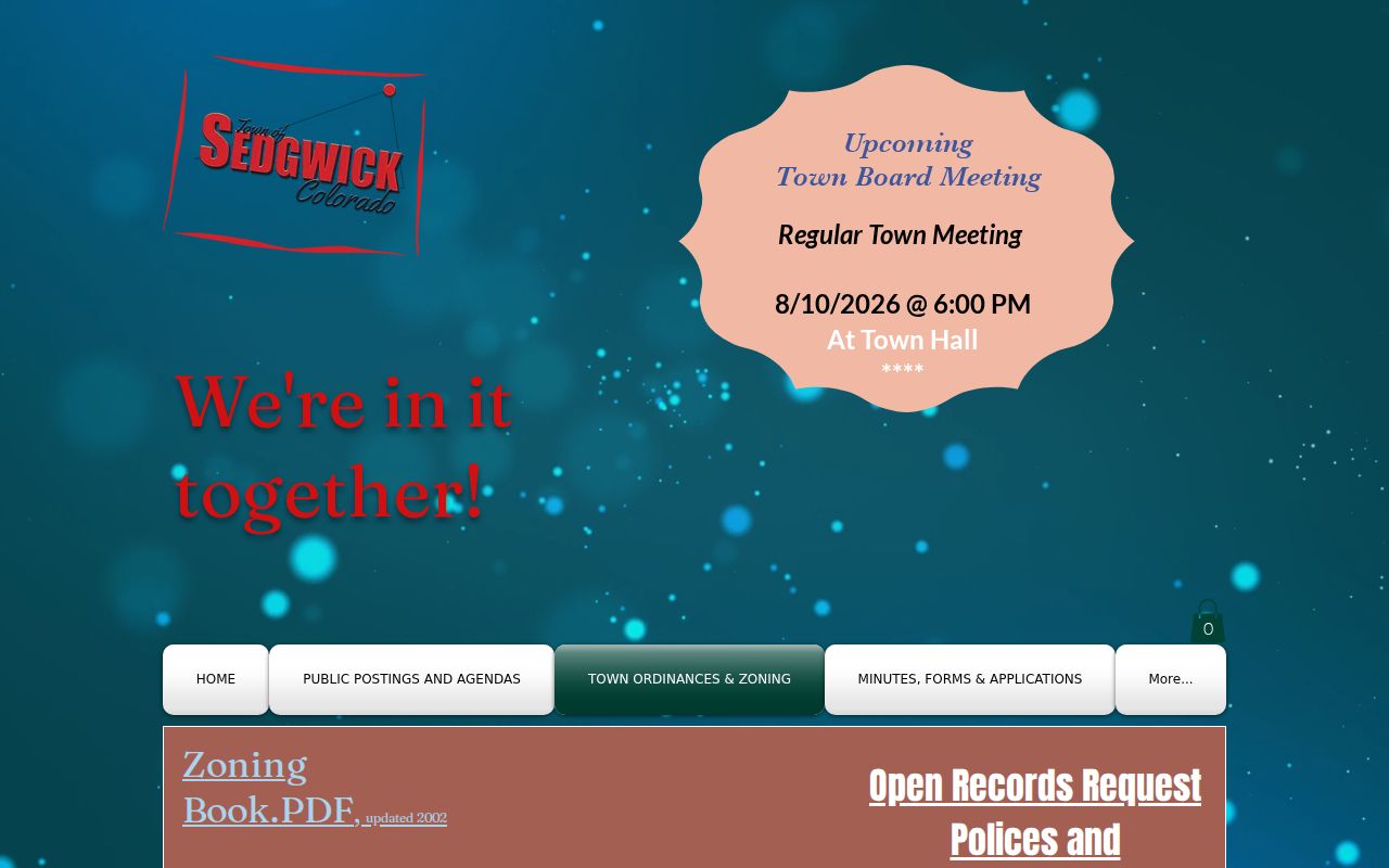 Sedgwick court records town ordinances and traffic code source